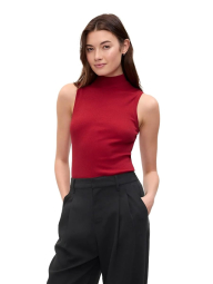 Женская майка GAP с воротником-стойкой 1159853015 (Красный XL)