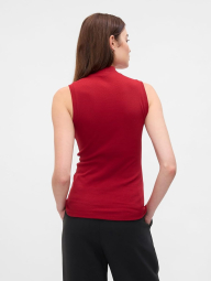 Женская майка GAP с воротником-стойкой 1159853015 (Красный XL)