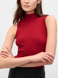 Женская майка GAP с воротником-стойкой 1159853015 (Красный XL)