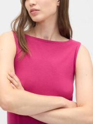 Женская майка GAP с вырезом-лодочкой 1159854382 (Розовый S)