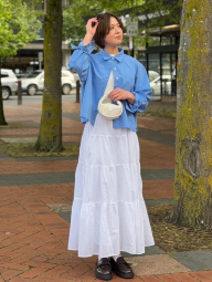 Женская майка UNIQLO из текстурной ткани 1159854987 (Белый M)