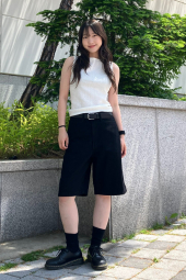 Женская майка UNIQLO из текстурной ткани 1159854987 (Белый M)