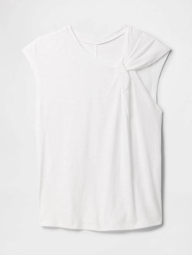 Майка жіноча GAP з декоративним вузлом 1159856680 (Білий XS)