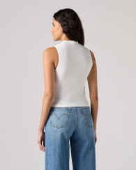 Майка жіноча Levi's з коміром 1159857583 (Білий M)