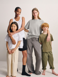 Майка в рубчик Uniqlo с вышивкой 1159858423 (Белый XS)