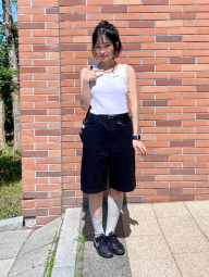 Майка в рубчик Uniqlo с вышивкой 1159858423 (Белый XS)