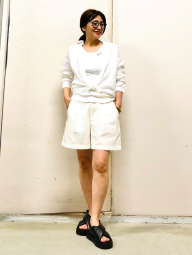 Майка в рубчик Uniqlo с вышивкой 1159858423 (Белый XS)