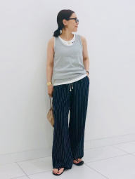 Майка в рубчик Uniqlo с вышивкой 1159858423 (Белый XS)