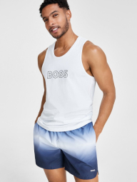 Мужская майка BOSS by Hugo Boss с логотипом 1159864471 (Белый XL)