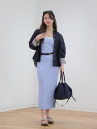 Вязаная майка Uniqlo топ 1159864600 (Голубой XL)