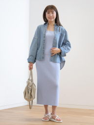 Вязаная майка Uniqlo топ 1159864600 (Голубой XL)