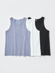 Базовая майка Uniqlo 1159990513 (Черный M)