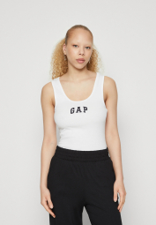 Набор женских маек в рубчик GAP с логотипом 1161460647 (Синий/Белый M)