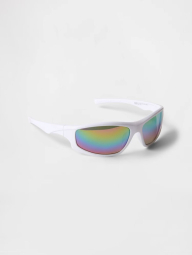 Детские солнцезащитные очки GAP Wrap 1159836428 (Белый One Size)