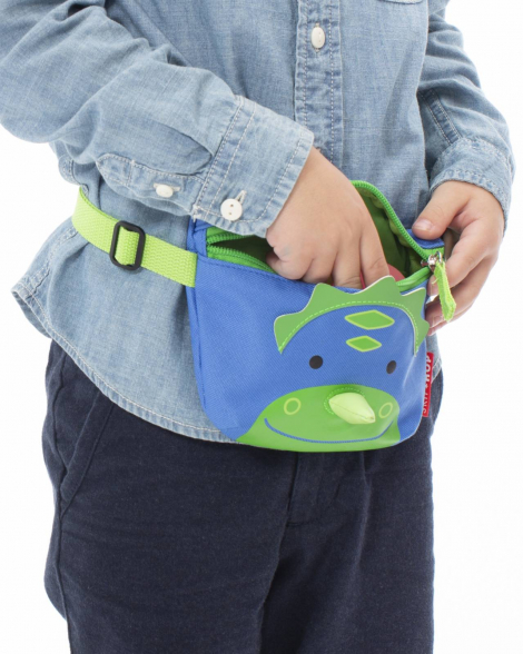 Сумка на пояс Skip Hop детская сумочка 1159757617 (Синий/Зеленый, Мини)