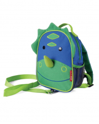 Детский мини-рюкзак с ремнем безопасности Skip Hop 1159757616 (Голубой/Зеленый, размер Мини)
