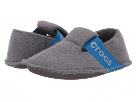 Тапочки дитячі теплі кімнатні Crocs art622902 (Сірий, розмір 28-29)