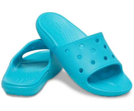 Детские классические шлепанцы Crocs 1159770768 (Голубой, 38-39)