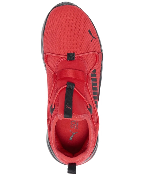 Легкі дитячі кросівки PUMA 1159811739 (Чорний червоний, 38,5)