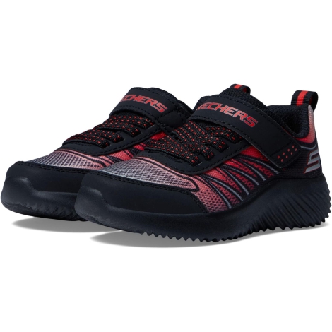 Дитячі кросівки Skechers Bounder Zatic 35 (3 US) 22,5 см Чорний/Червоний 1159822002