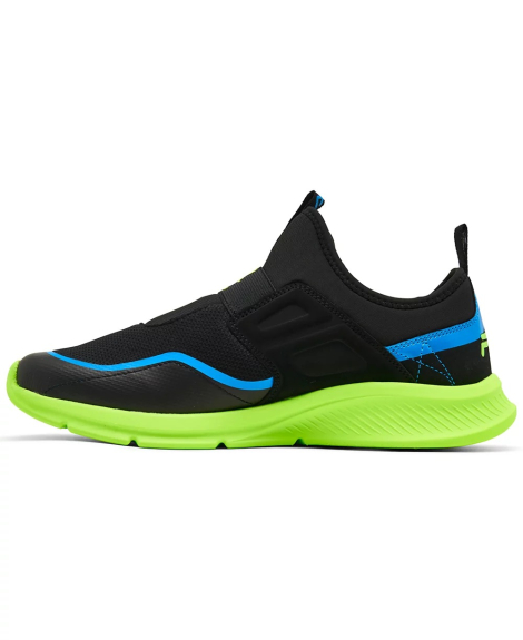 Дитячі кросівки Fila Land Buzzer Slip-On Casual Sneakers 36 (4 US) 23 см Чорний 1159836962