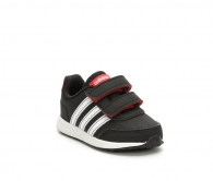 Детские черно-белые кроссовки Adidas art108182 (размер EUR 19, стелька 12,5)