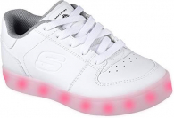 Белые детские мигающие кроссовки Skechers art634252 (размер EUR 41)