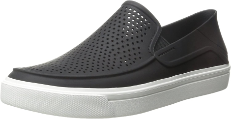 Детские мокасины Crocs слипоны 1159768310 (Черный, 30-31)