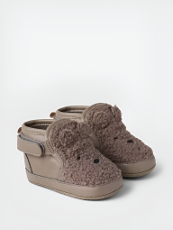 Детские пинетки GAP 3-6M (2 US) 10,5 см Коричневый 1159836838