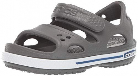 Серые детские сандалии Crocs art245207 (размер EUR 32-33)