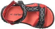 Красно-черные детские сандалии Carter's art198337 (размер EUR 25-26)