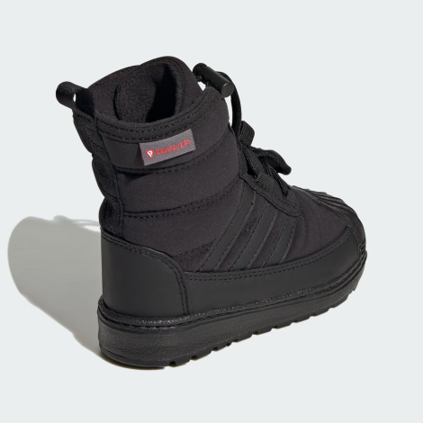 Теплые ботинки  Superstar от Adidas 19 (4K US) 12 см Черный 1159837265