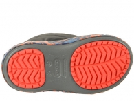 Детские зимние мигающие термо сапоги Crocs art581086 (размер EUR 22-23)