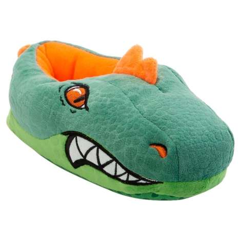 Детские тапочки Skechers Dinosaur 33,5-35 (2-3 US)  Зеленый 1159814662