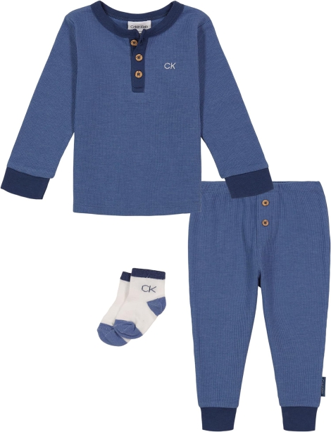 Детский комплект Calvin Klein 1159805081 (Синий, 3-6M)