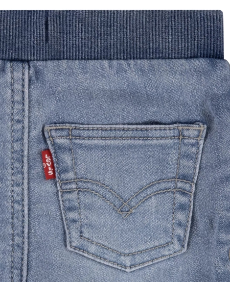 Детский комплект Levi's футболка и шорты 1159815642 (Синий/Белый 12M)