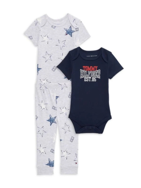 Детский комплект Tommy Hilfiger 2 боди и штаны 1159819932 (Разные цвета 6-9M)