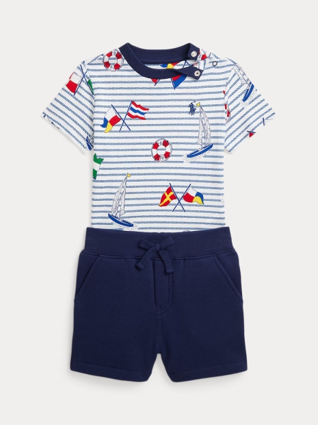 Дитячий комплект Polo Ralph Lauren 1159821836 (Синій 3M)