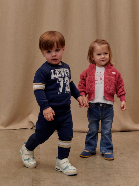 Детский комплект Levi's свитшот и джоггеры 1159830968 (Синий 12M)