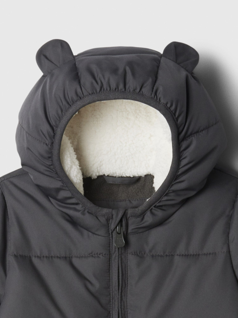 Комбинезон детский GAP теплый 1159835015 (Серый 3-6M)