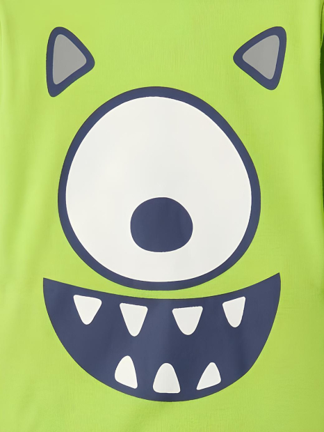 Детская пижама Disney Monsters GAP лонгслив и штаны 1159835022 (Синий/Зеленый 12-18M)