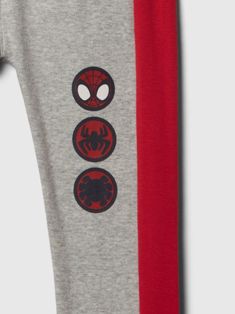 Детская пижама Marvel Spider-Man GAP лонгслив и штаны 1159835713 (Красный/Серый 12-18M)