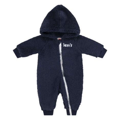 Дитячий комбінезон Levi's із шерпи 1159837191 (Синій 68-74)