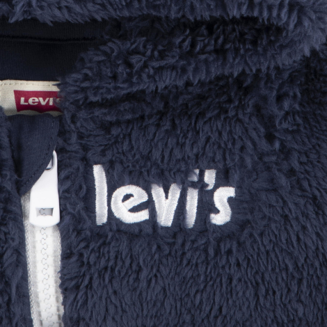Дитячий комбінезон Levi's із шерпи 1159837191 (Синій 68-74)