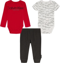 Детский комплект Calvin Klein боди и штаны 1159800403 (Разные цвета, 12M)