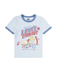 Детский комплект Levi's футболка и шорты 1159820544 (Синий 6M)