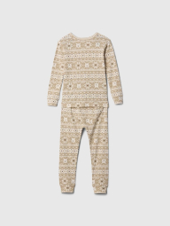Детская пижама GAP лонгслив и штаны 1159831690 (Молочный 18-24 M)