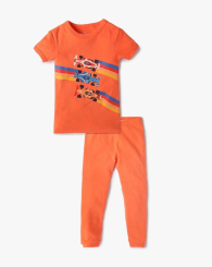 Детская пижама GAP футболка и штаны 1159834273 (Оранжевый 6-12M)