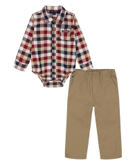Детский комплект Tommy Hilfiger боди и штаны 1159834296 (Разные цвета 12M)