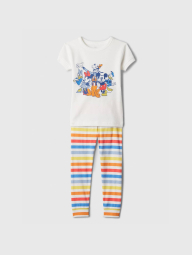 Детская пижама Disney GAP футболка и штаны 1159836461 (Белый 18-24M)